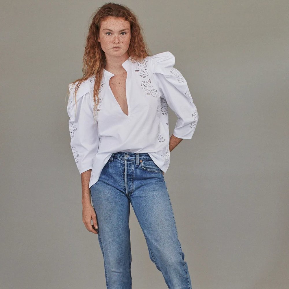 Gorgeous NWT ACACIA Anise Top